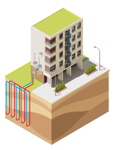 Bâtiment-géothermie